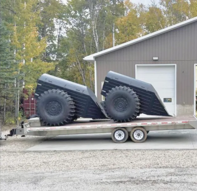 Cargo Trailer for SHERP (with 1600x600-25 tires)