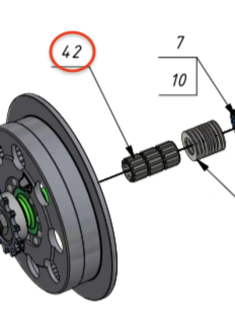 Bearing (needle style)