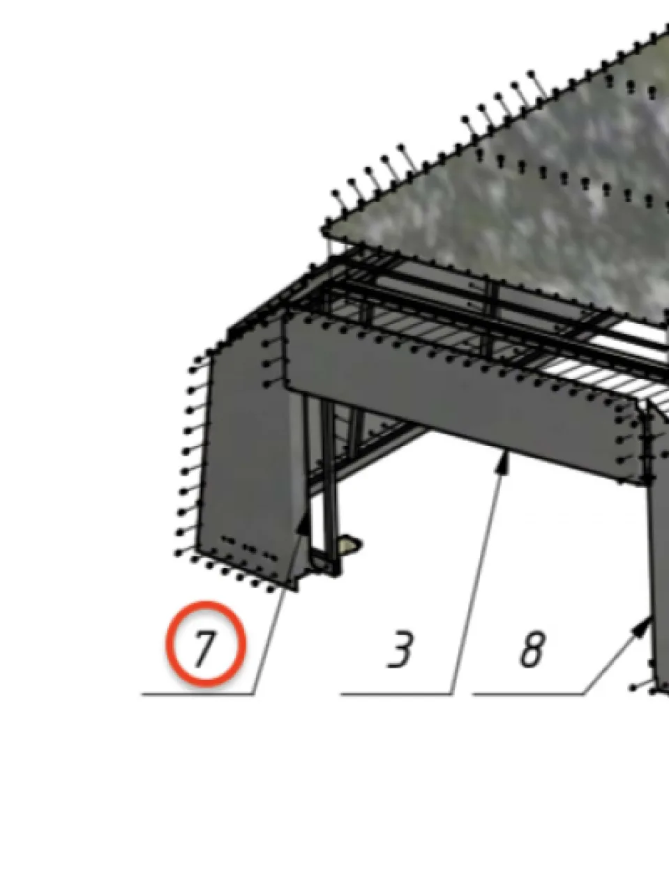 Rear panel