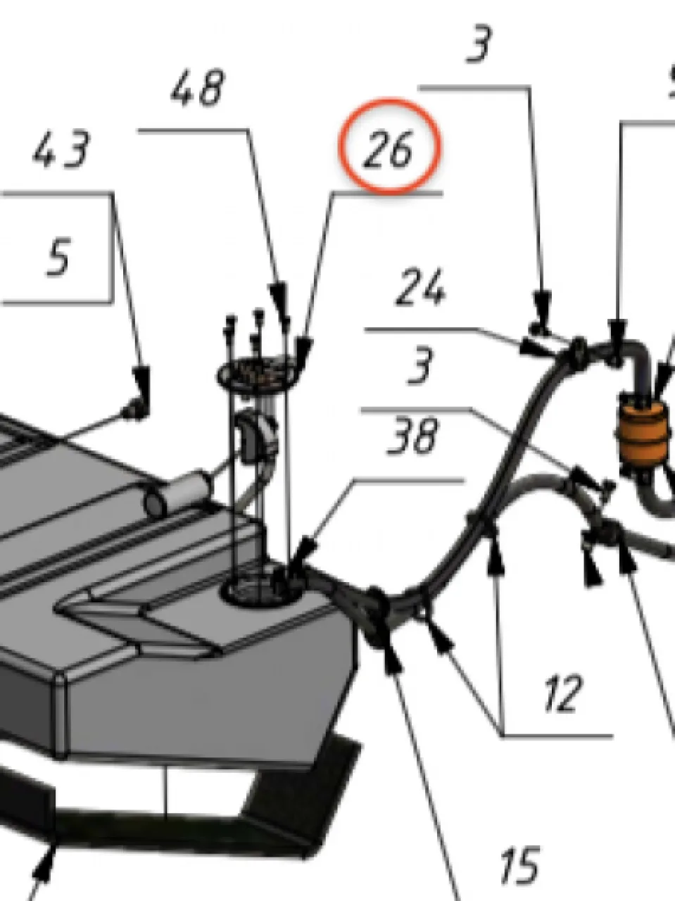 Fuel level sensor