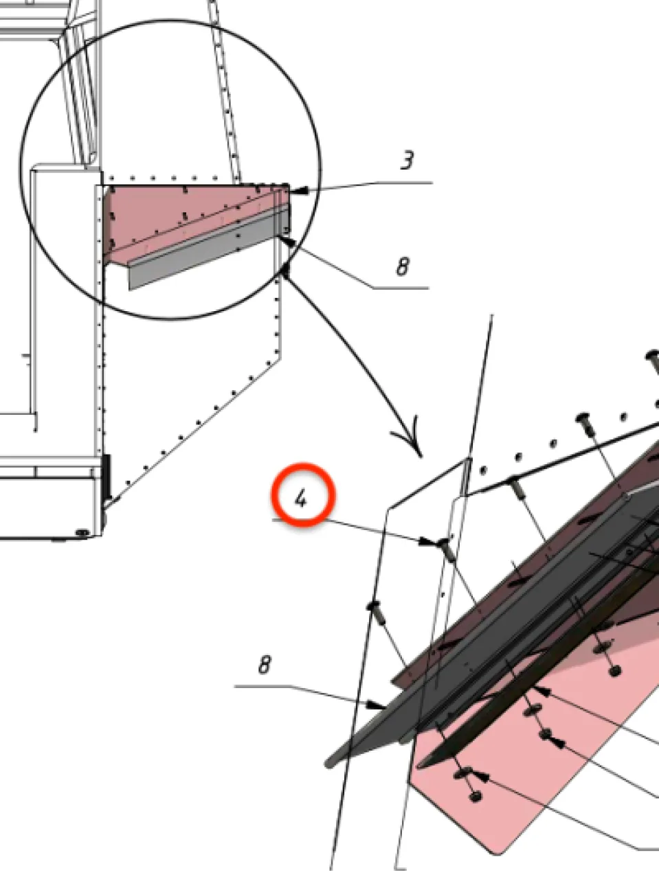 Panel bolt