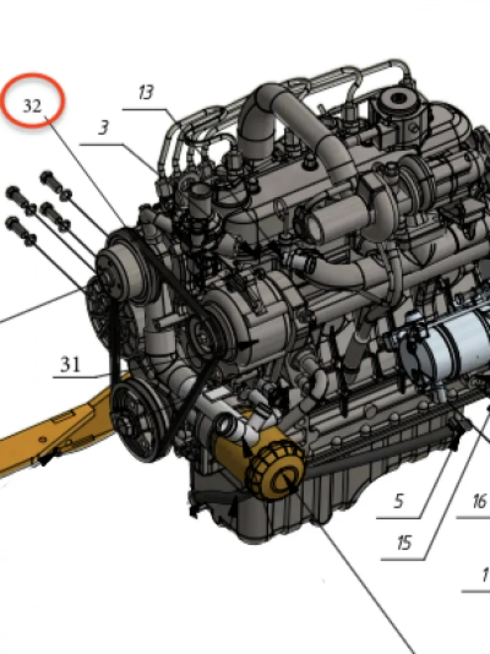 Alternator belt