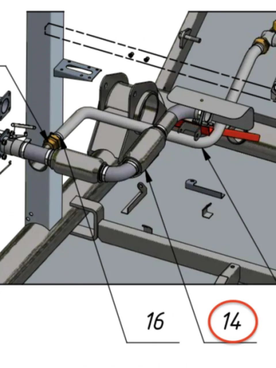 Front pipe