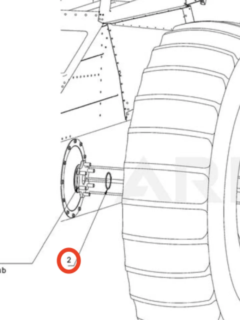 Sealing ring for rim