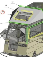 Front roof panel - Thumbnail 2