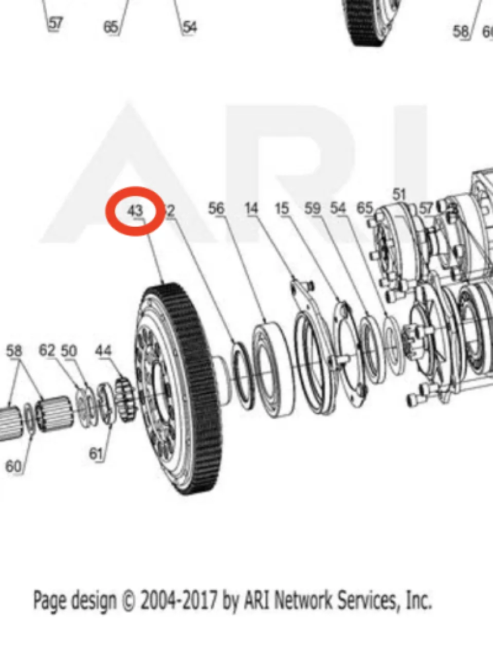 Steering clutch assembly