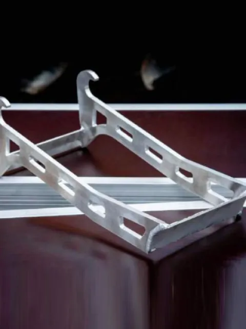 Portable foot step (aluminum)