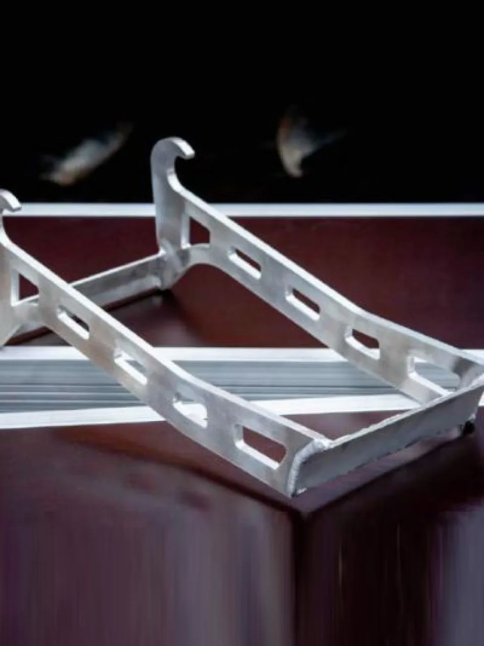 Portable foot step (aluminum)