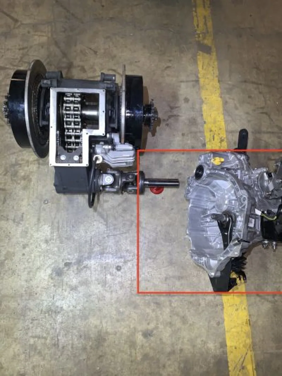 Reinforced cable transmission