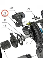 Brake pad set (4 pieces) - $85.5 CAD - Thumbnail 2