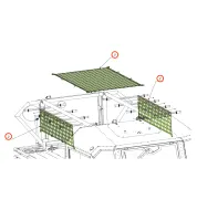 Cargo net set (Sherp N/ Pro XT) - $617.5 CAD - Thumbnail 2