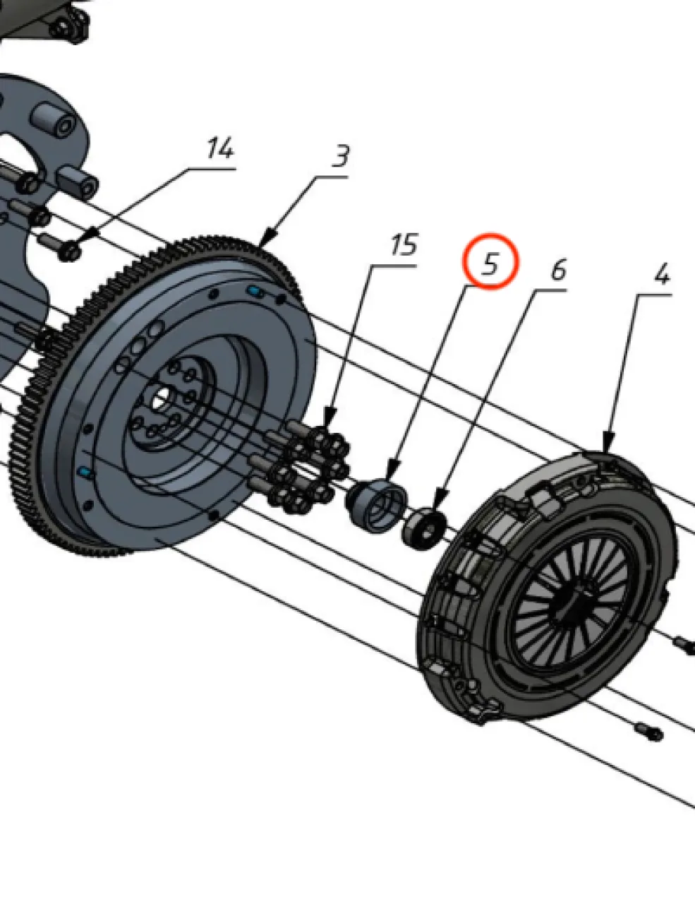 Release bearing case