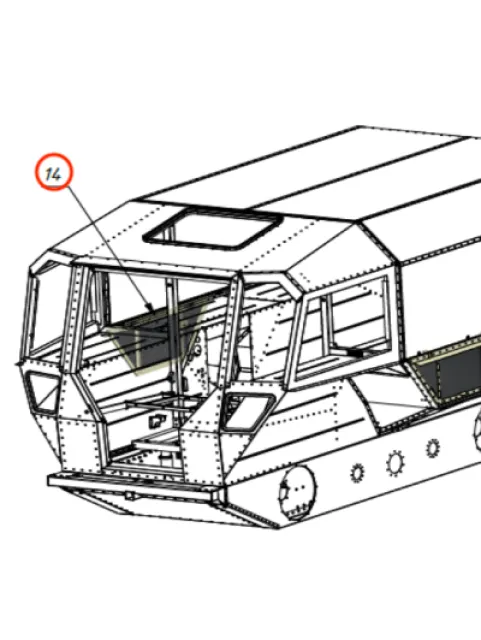 Vent mesh (right)