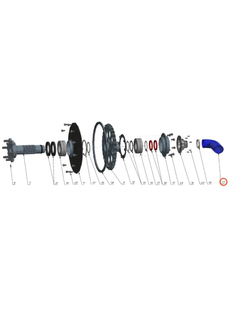 Tire inflation hose (N/Pro XT)