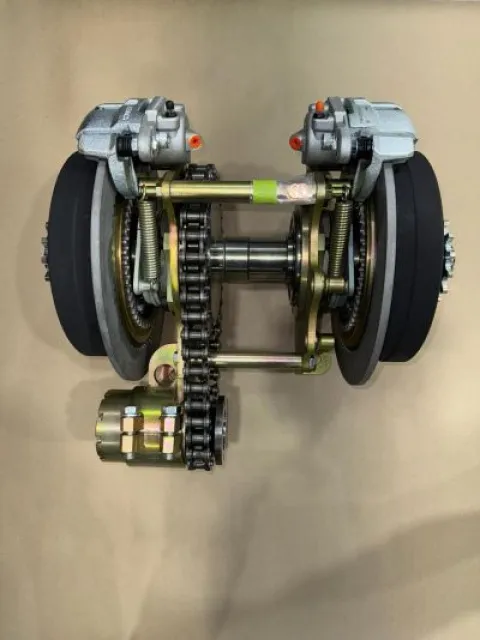New steering mechanism w/core return (Sherp Pro)