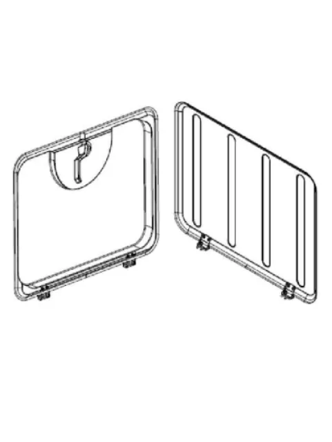 Escape hatch assembly (Sherp Pro)