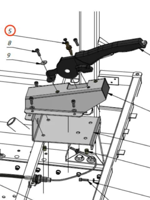 Parking brake switch