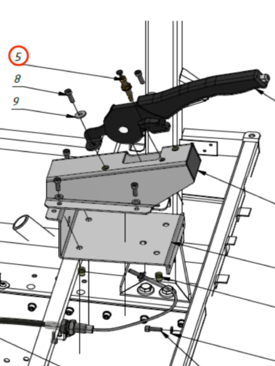 Parking brake switch