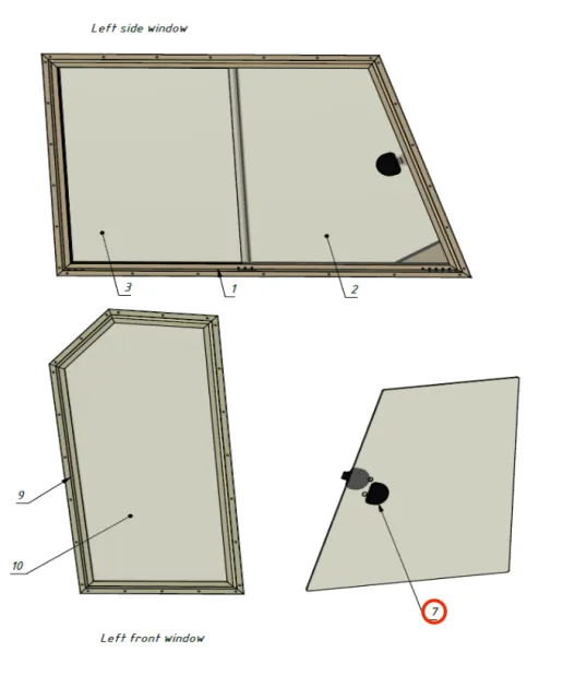 Sliding window lock