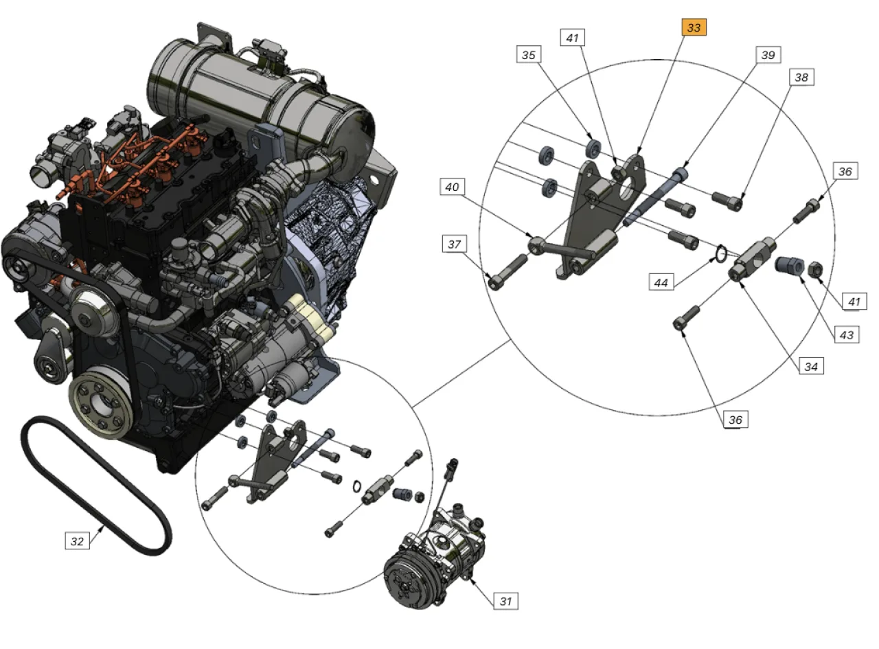 AC Compressor Bracket