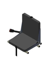 Folding central seat