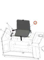 Folding central seat - $669 CAD - Thumbnail 3