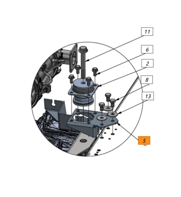 Engine bracket - $46.5 CAD
