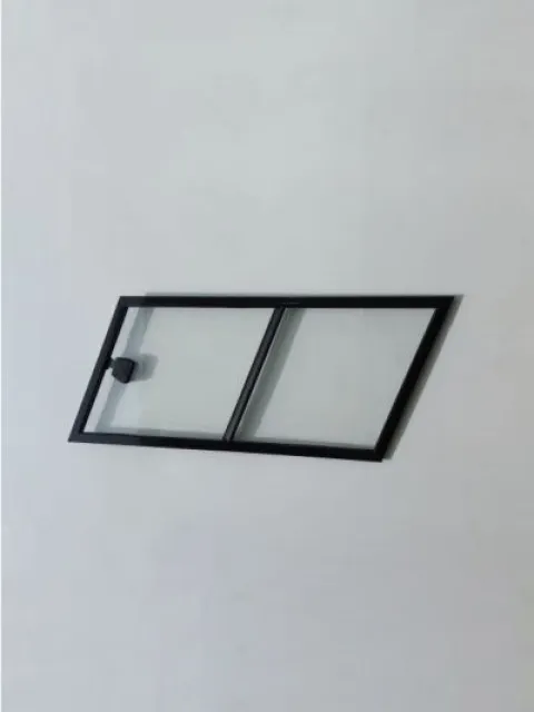 Driver side window (left)