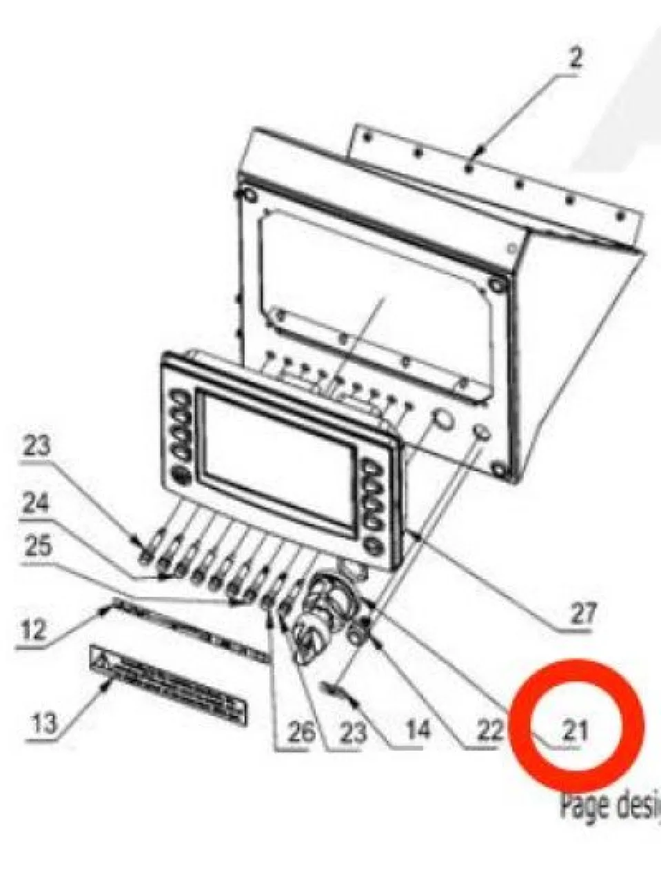 Ignition switch (Sherp N/Pro XT)