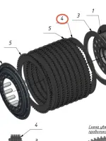 Steering clutch disc (master) - $54.5 CAD - Thumbnail 2