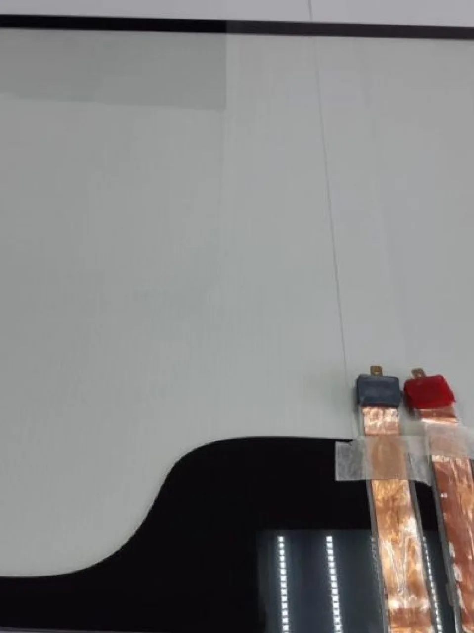 Heated windshield