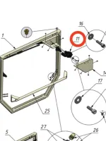 Side-mount wiper motor - $391.5 CAD - Thumbnail 3