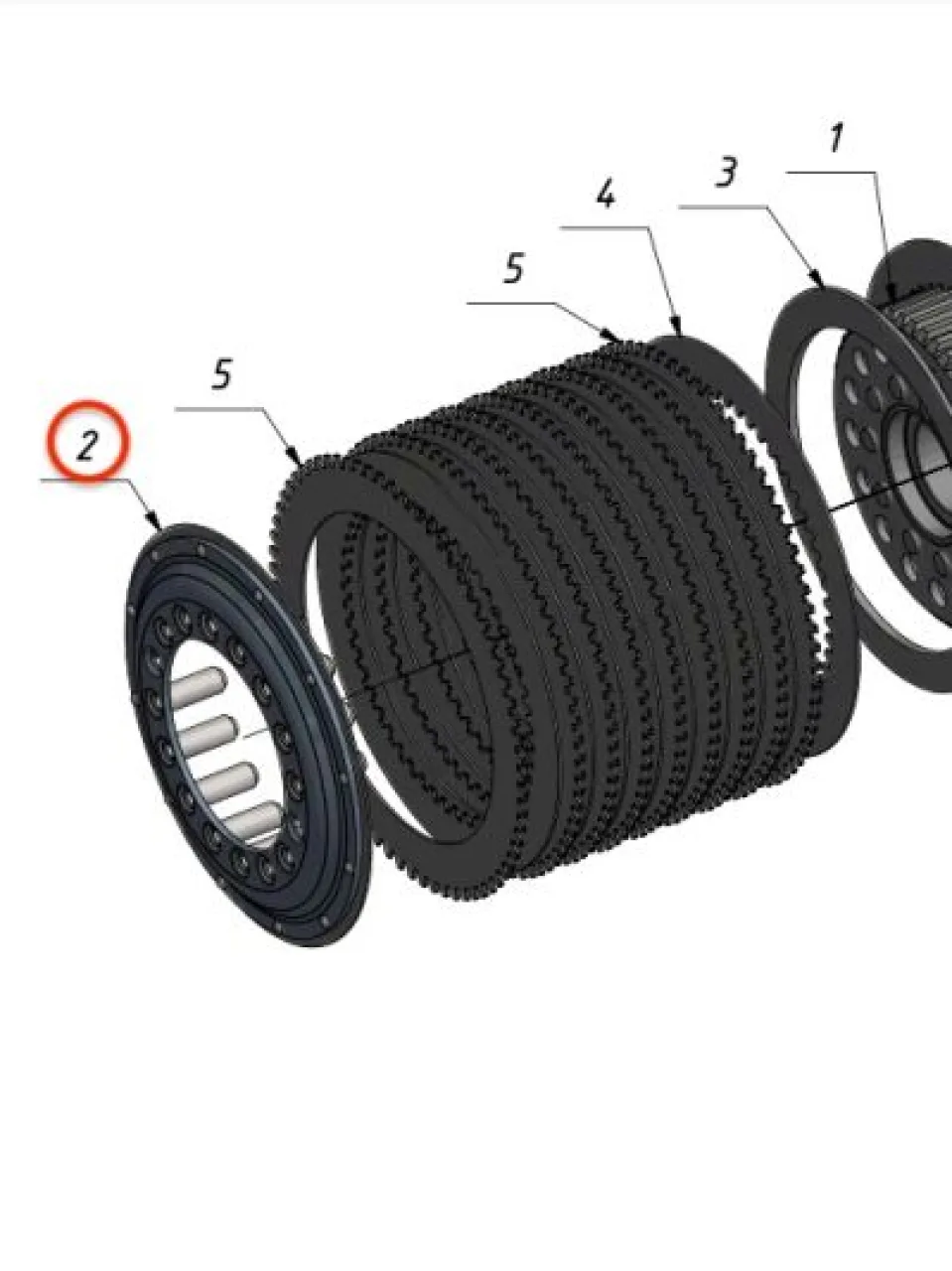 Steering clutch cap