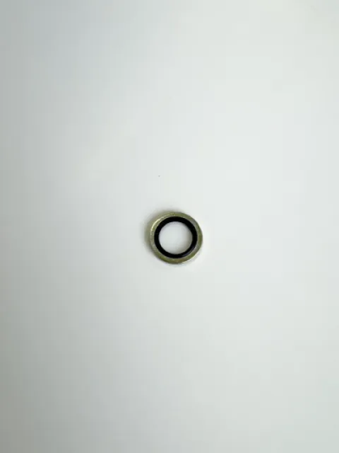 Metal rubber washer 3/8