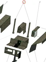 Frame reinforcement bars - Thumbnail 2