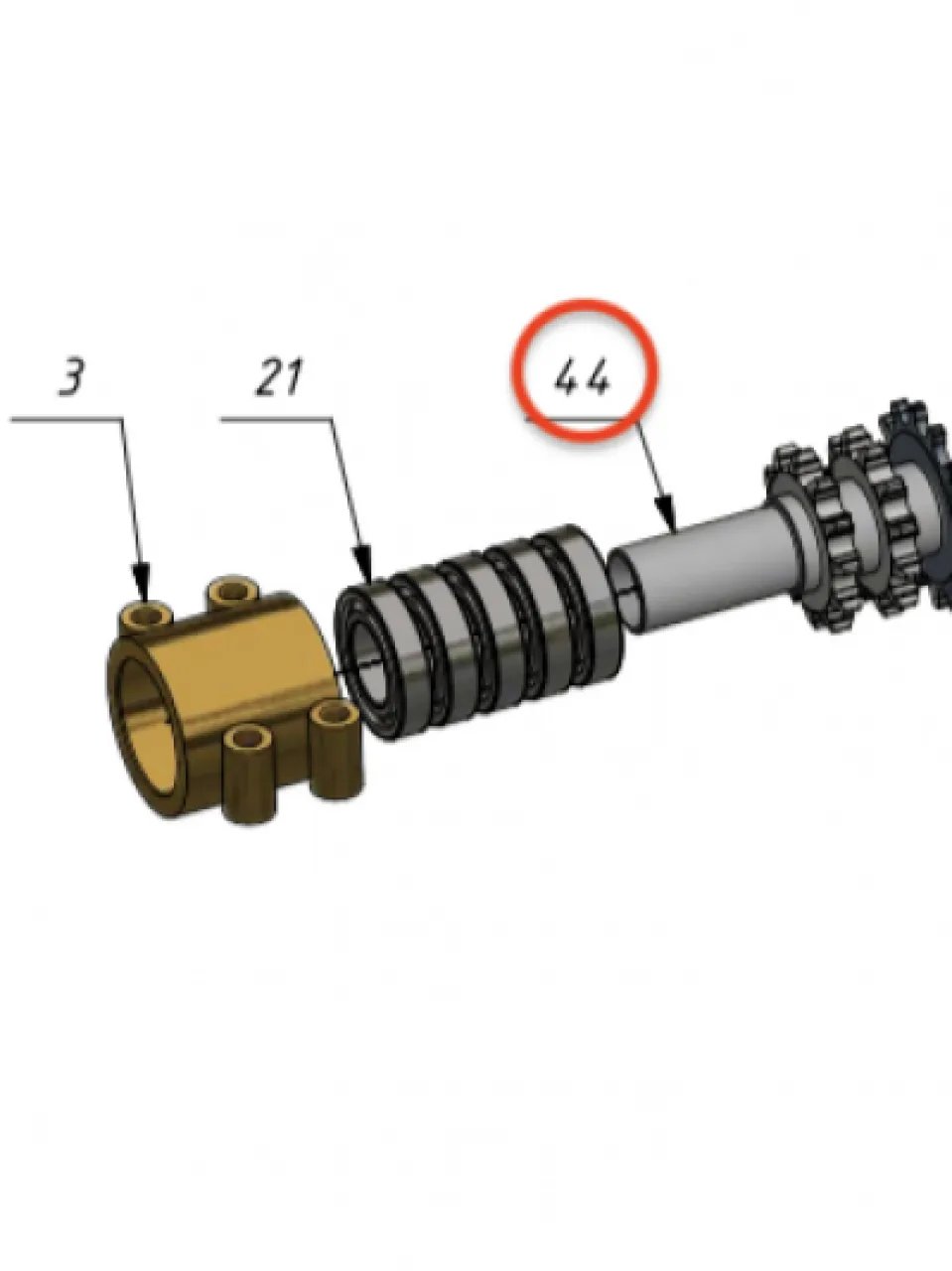 Drive shaft - 03.0540