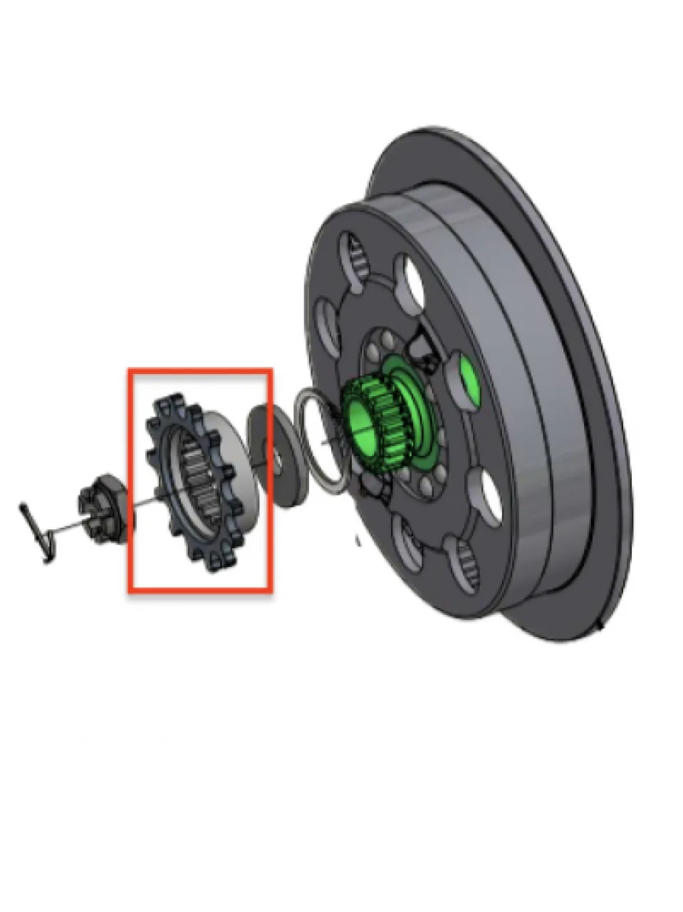 Drum sprocket