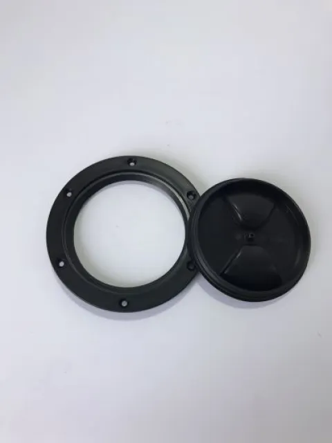 Plastic cap for inspection manhole