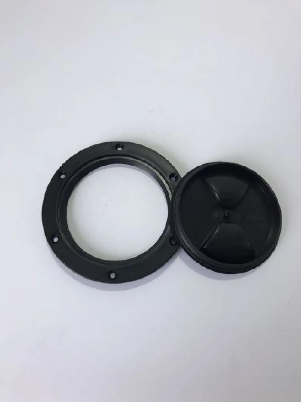 Plastic cap for inspection manhole