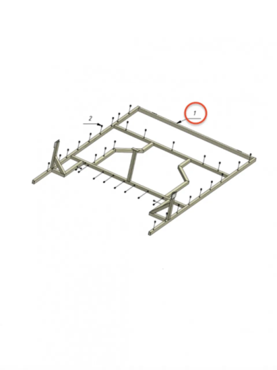 Flooring frame