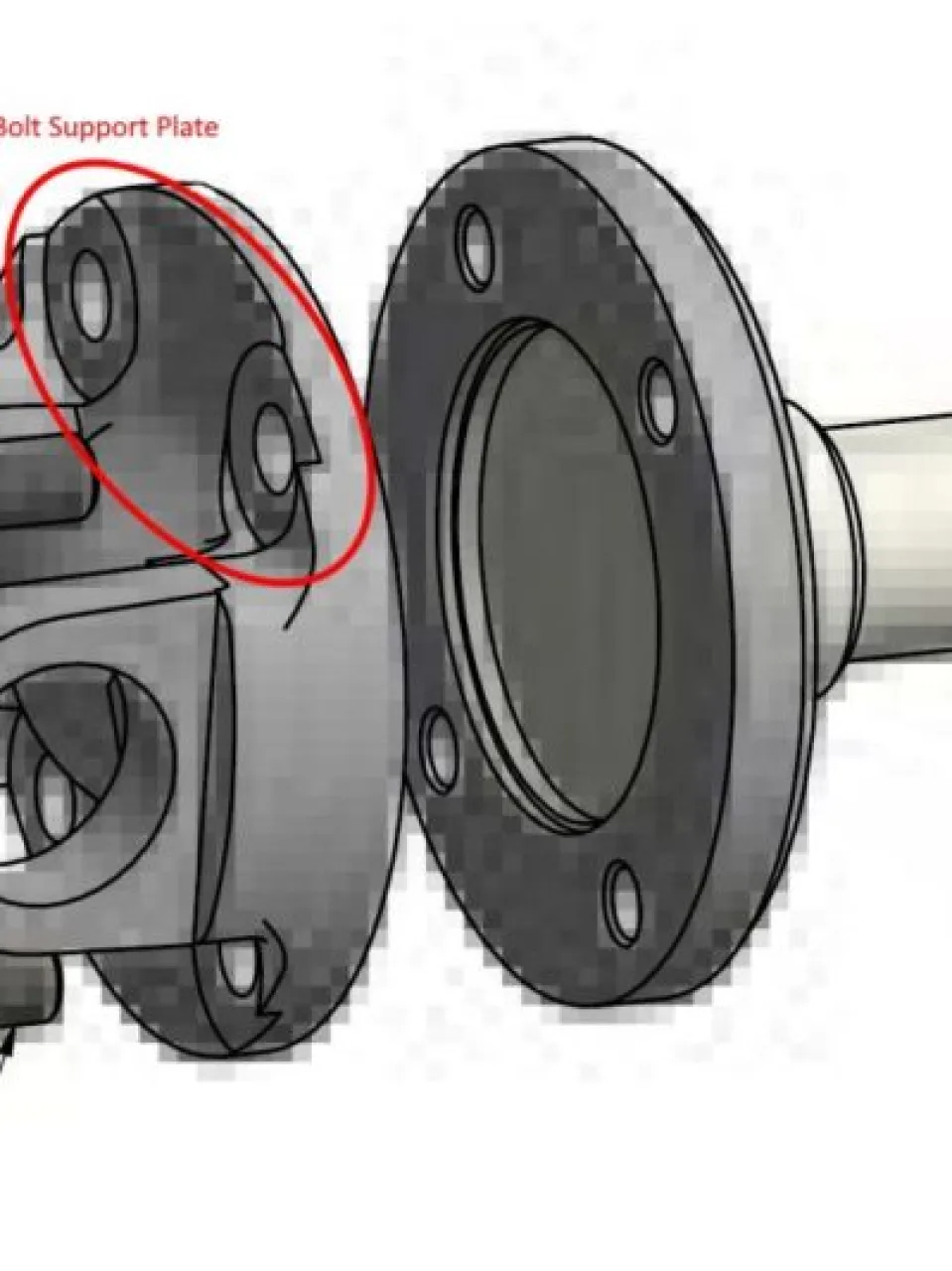 Drive shaft bolt