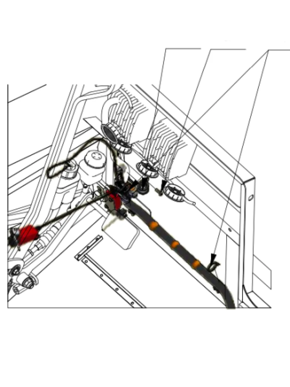 Wiring harness left