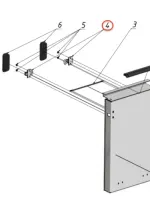 Front/rear door latch - $13.5 CAD - Thumbnail 2