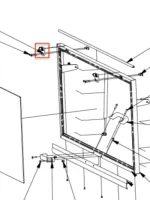Hinge (for windows and roof hatch) - $11.5 CAD - Thumbnail 3