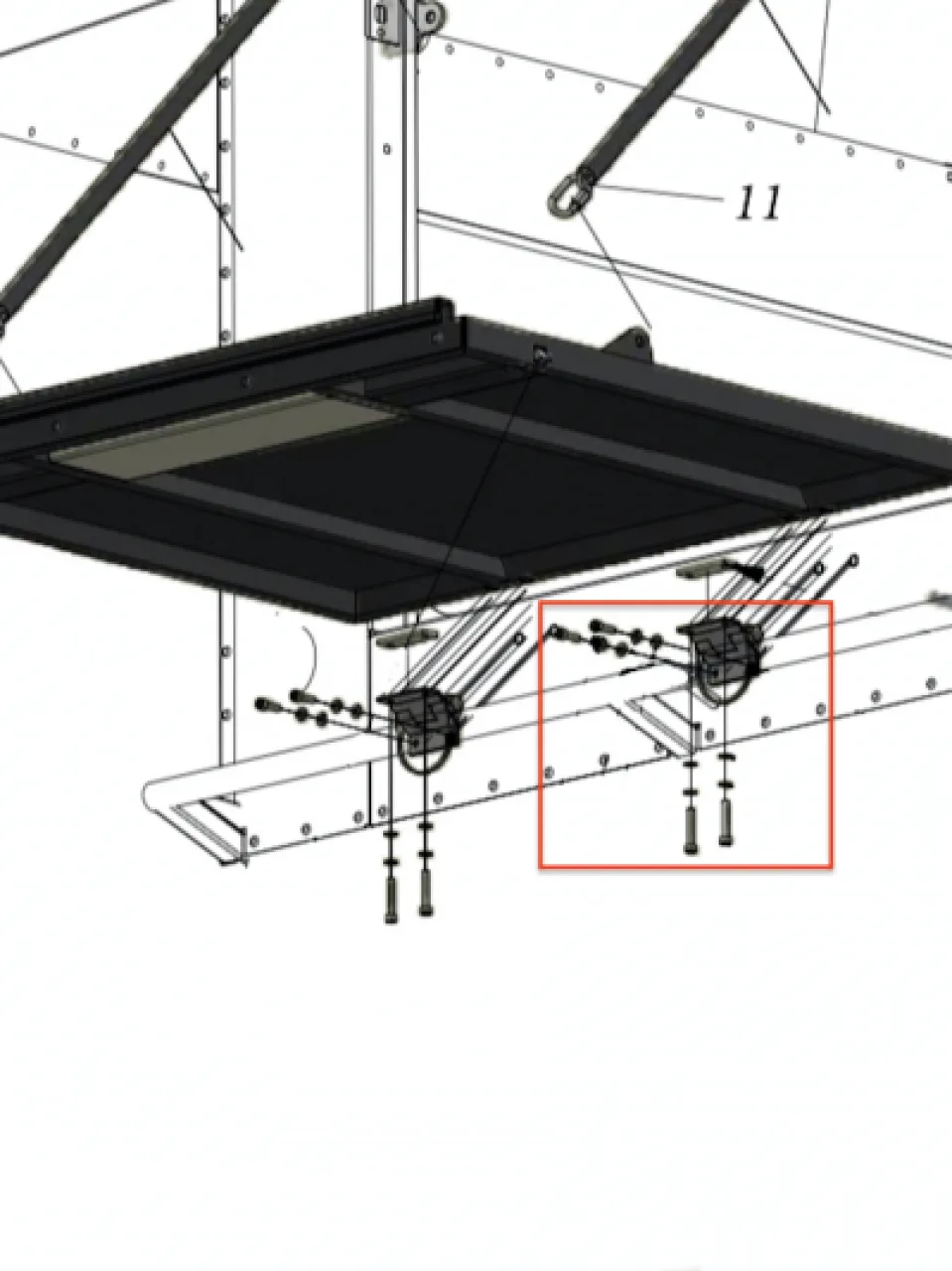 Door hinge (quick-release)