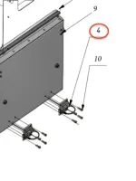 Door hinge (quick-release) - $31 CAD - Thumbnail 3