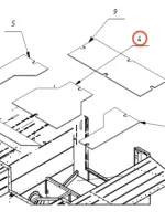 Central floor panel - $298 CAD - Thumbnail 2