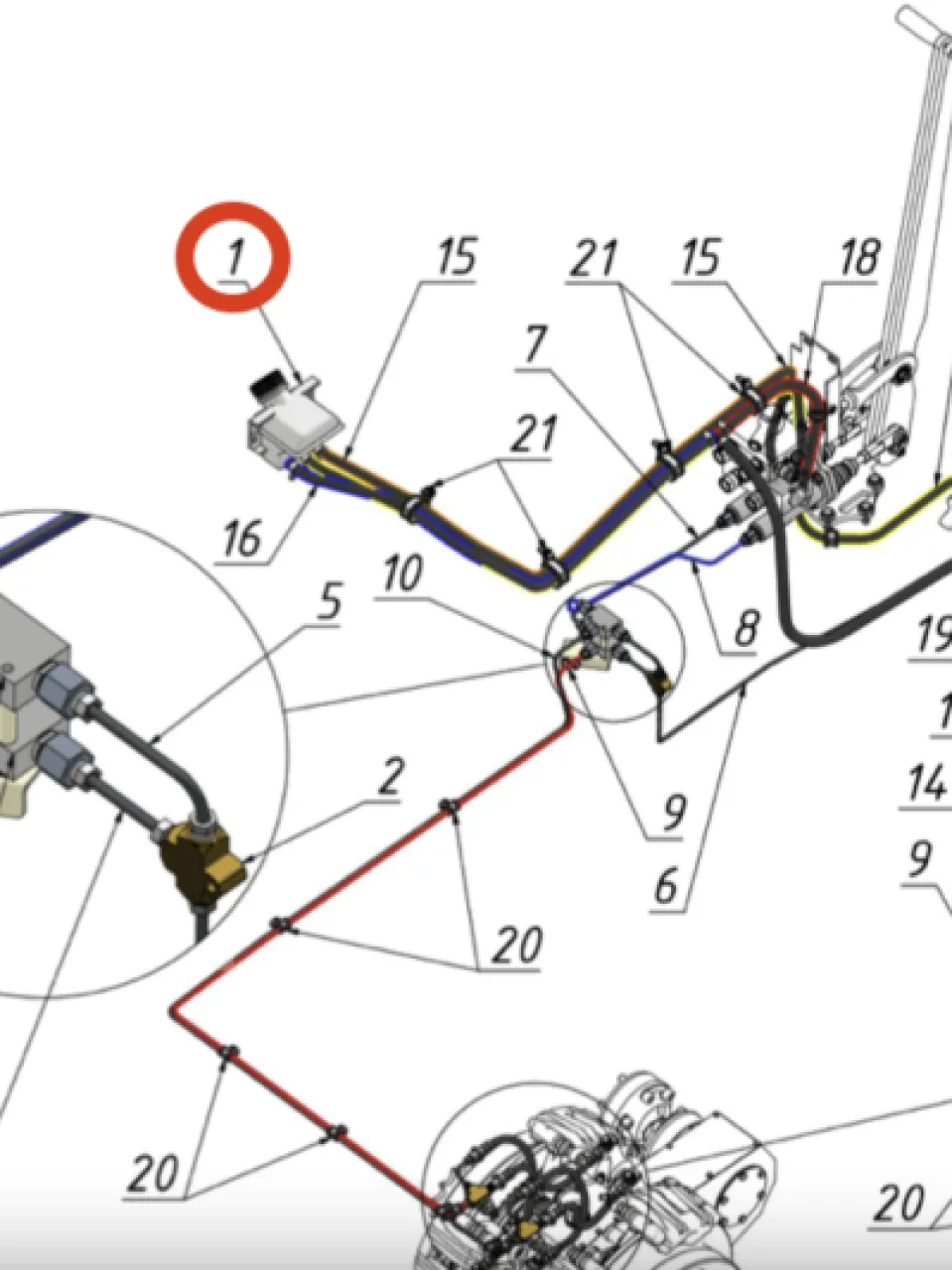 Brake fluid  reservoir 