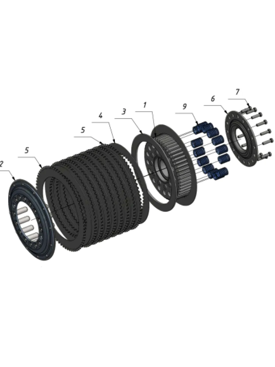 Steering clutch assembly