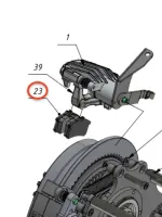 Brake pad set (2 pieces) - $52 CAD - Thumbnail 2